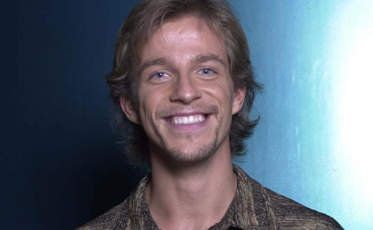 Enrique Aunat en 2002 cuando participó en 'Operación Triunfo'.