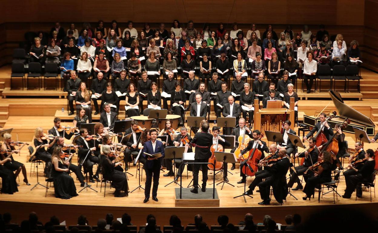 El Miguel Delibes, durante un concierto, en una imagen de archivo. 