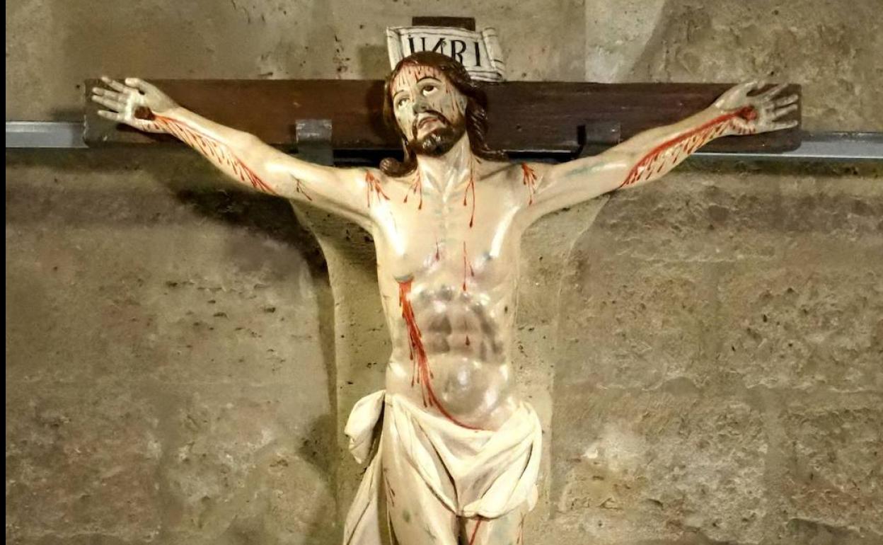 Crucificado de Cubilllas de Santa Marta. 