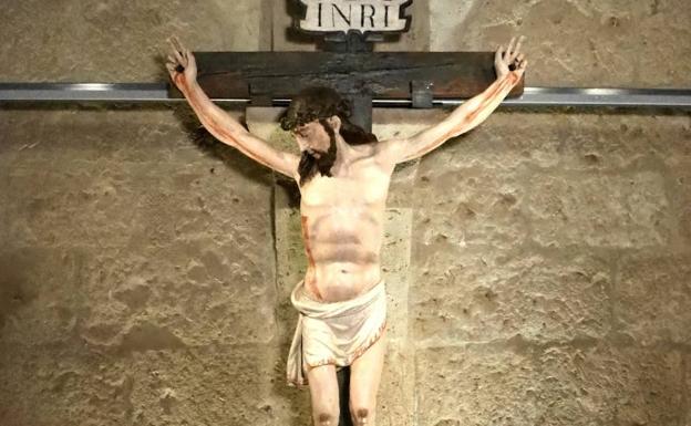 Crucificado de Torrecilla de la Abadesa. 