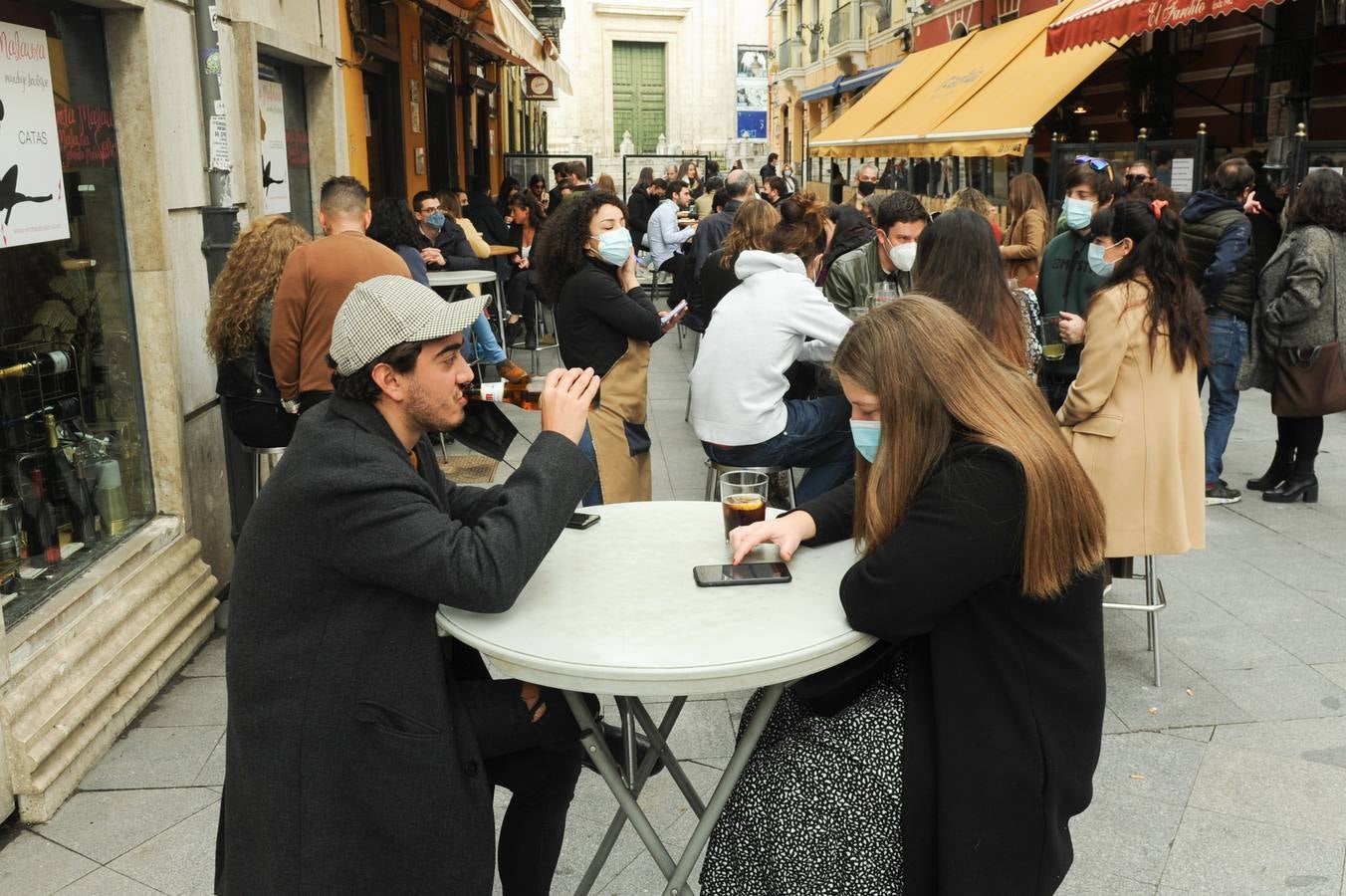 Fotos: Las terrazas se llenan en Valladolid