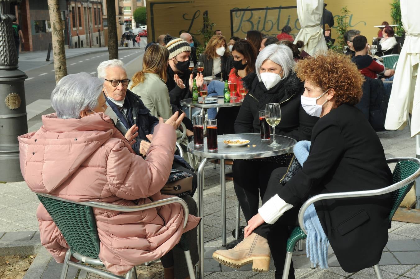 Fotos: Las terrazas se llenan en Valladolid