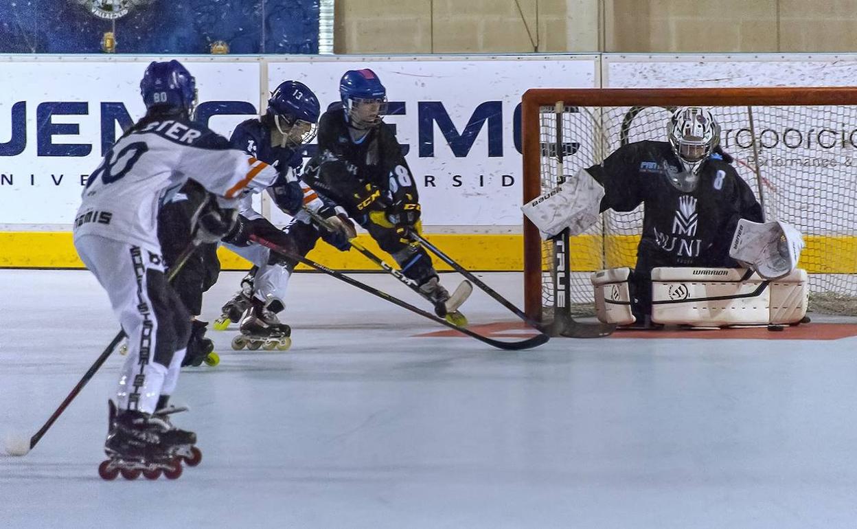 Imagen del partido entre CPLV y Tsunamis. 