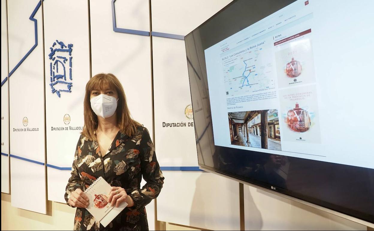 Presentación de la web y de los actos conmemorativos. 