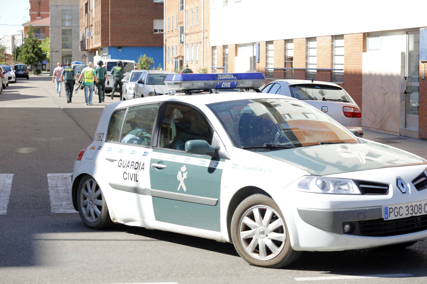 Detenido tras agredir brutalmente en la cabeza a un repartidor en Villamuriel