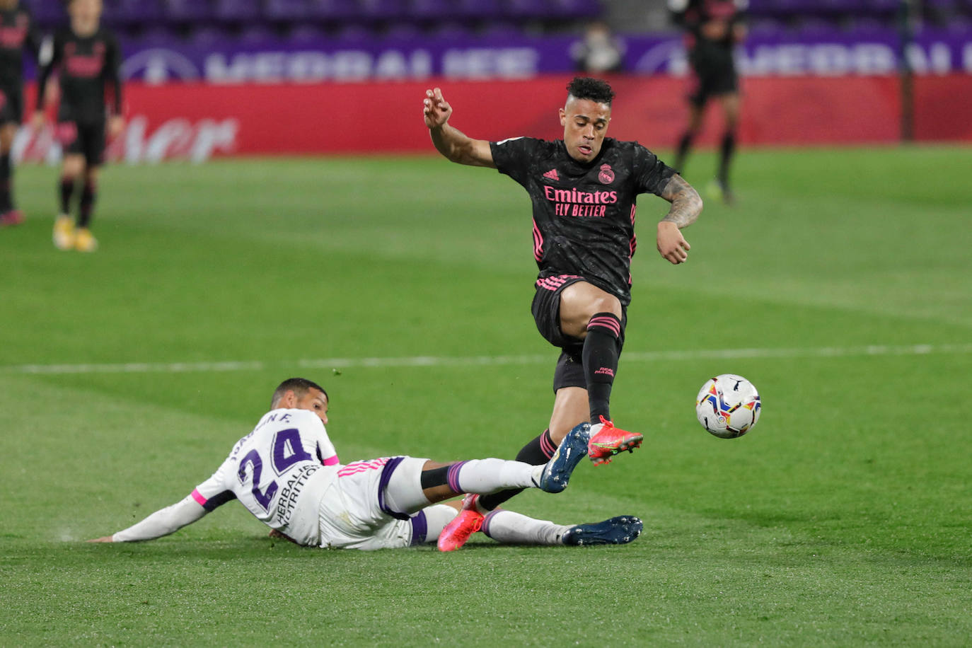 Así ha sido el partido entre el Real Valladolid y el Real Madrid. 