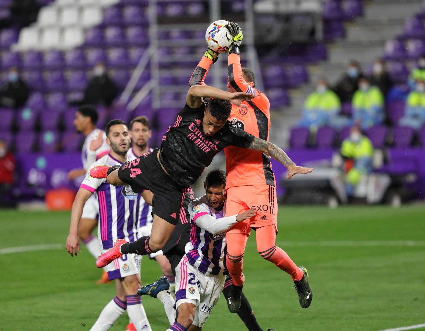 Así ha sido el partido entre el Real Valladolid y el Real Madrid. 