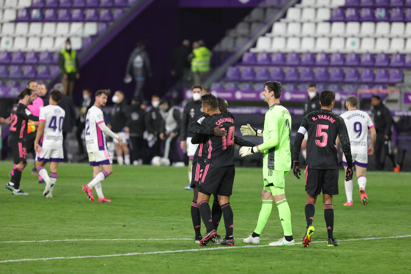 Así ha sido el partido entre el Real Valladolid y el Real Madrid. 