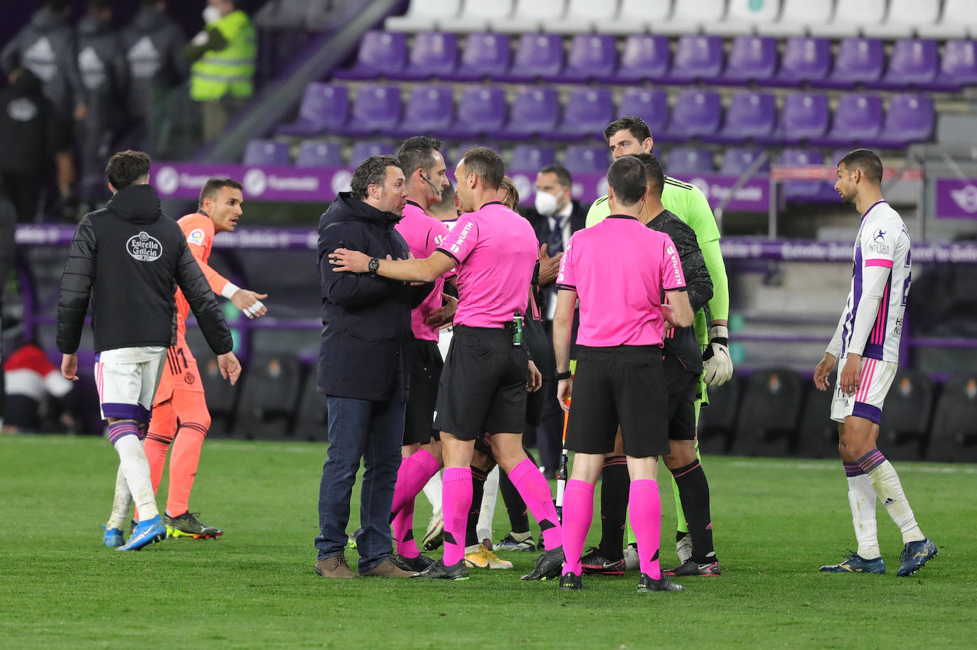 Así ha sido el partido entre el Real Valladolid y el Real Madrid. 