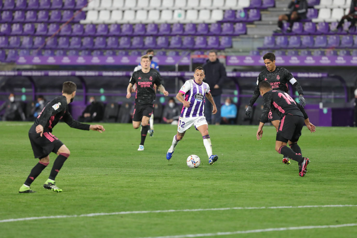 Así ha sido el partido entre el Real Valladolid y el Real Madrid. 