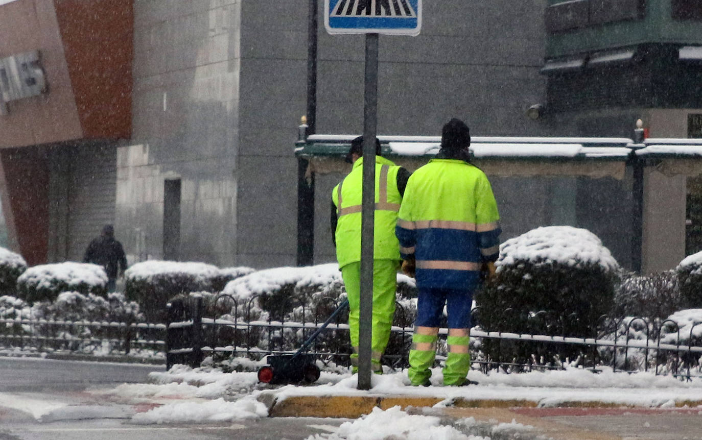 temporal de nieve en la provincia de Segovia 