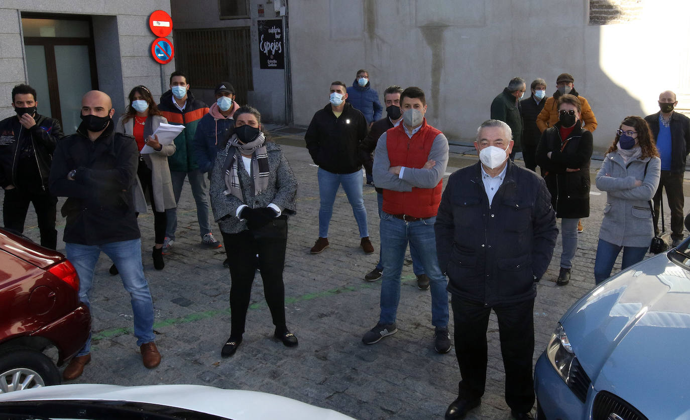 Protesta de la hostelería segoviana 