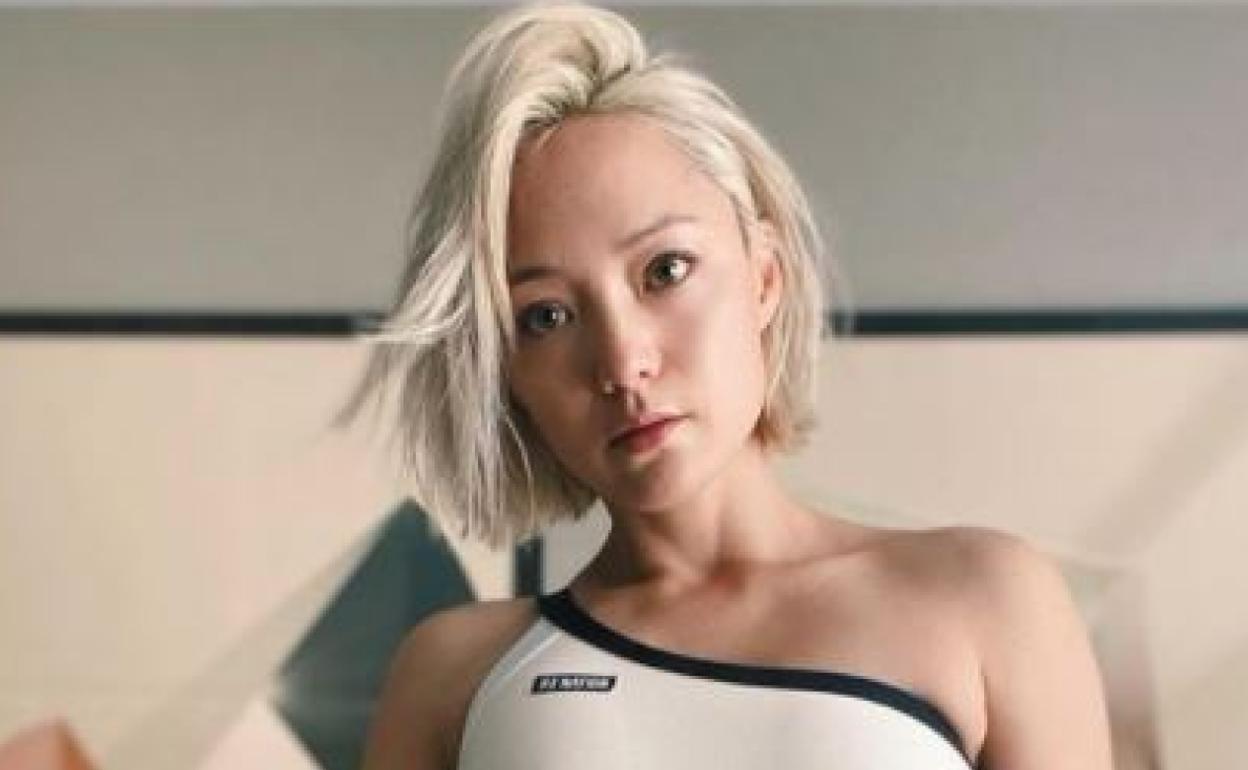 La actriz Pom Klementieff.