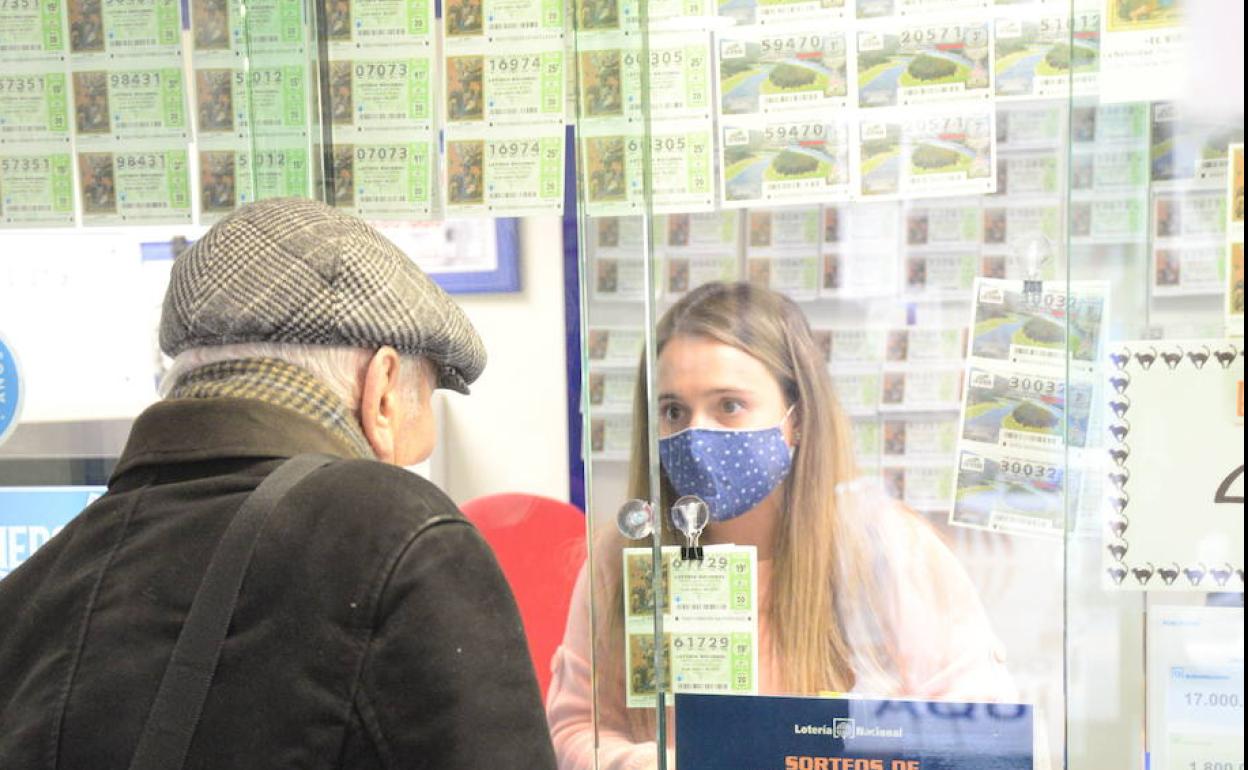 Despacho de Lotería, en una imagen de archivo.