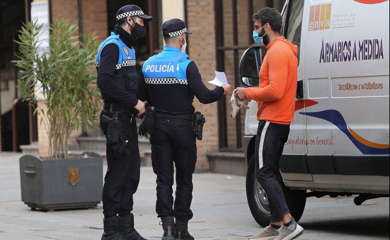 La Policía Local de Palencia formuló 1.974 denuncias en 2020 por incumplir las restricciones de la covid