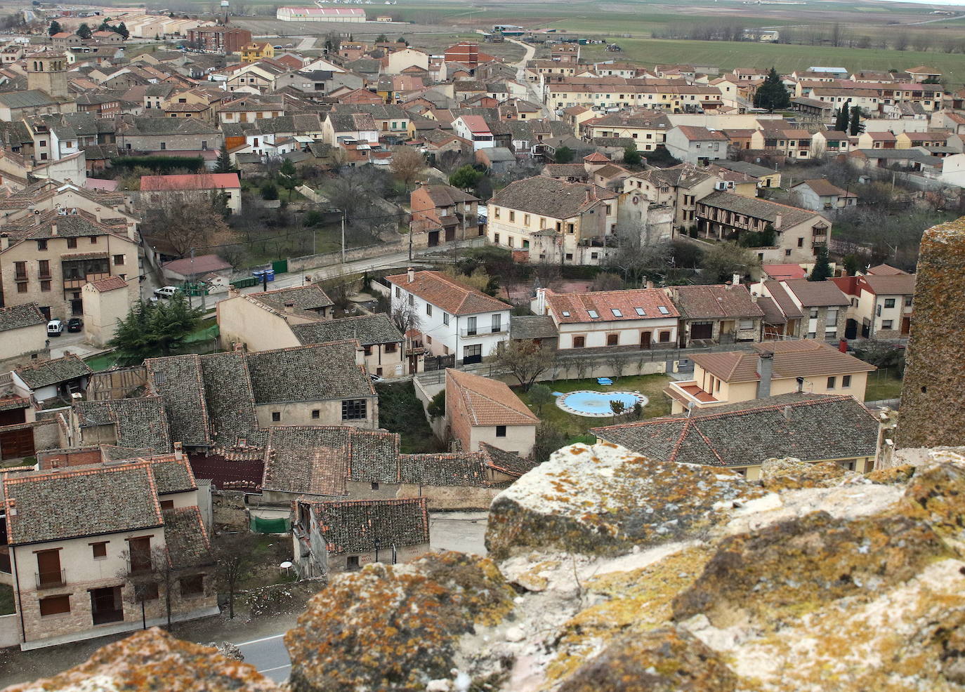 Vista general de la localidad de Turégano.