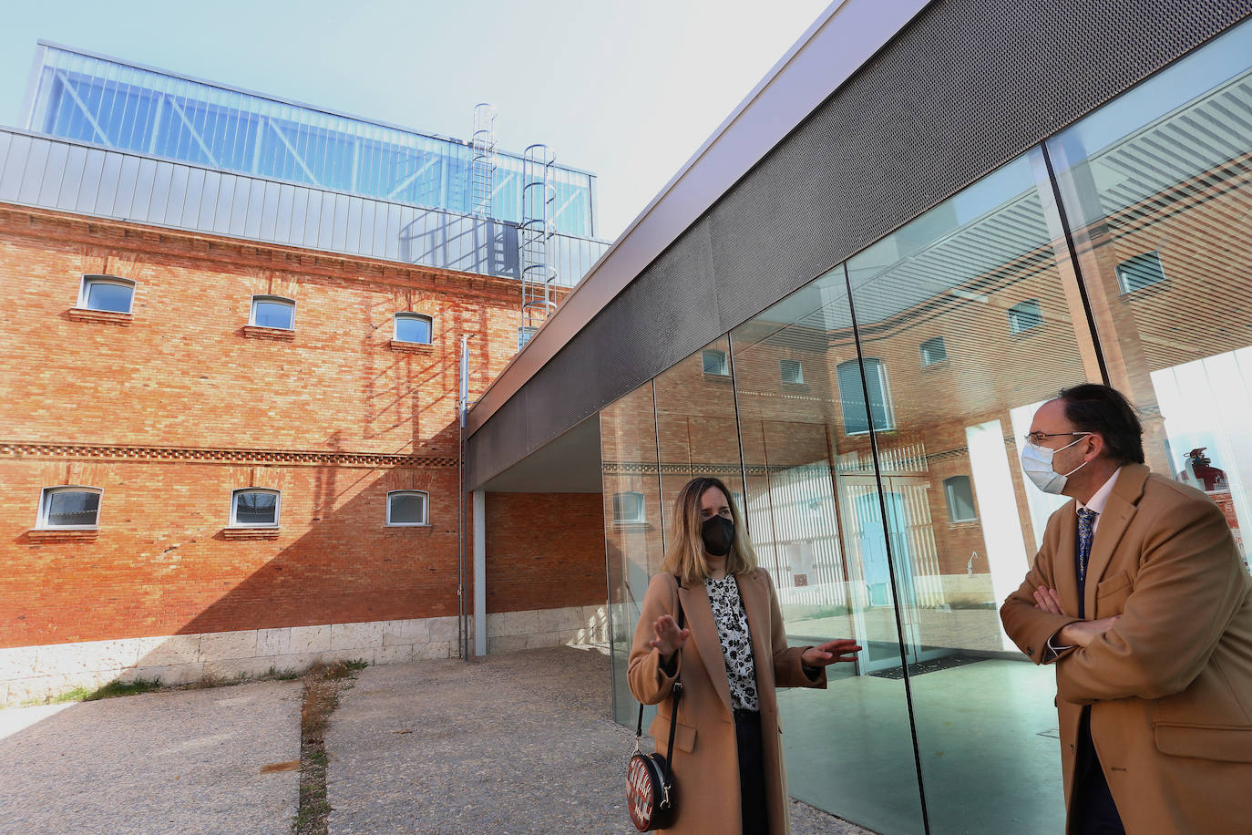 Estancia recuperada en la que se instalará la futura biblioteca.