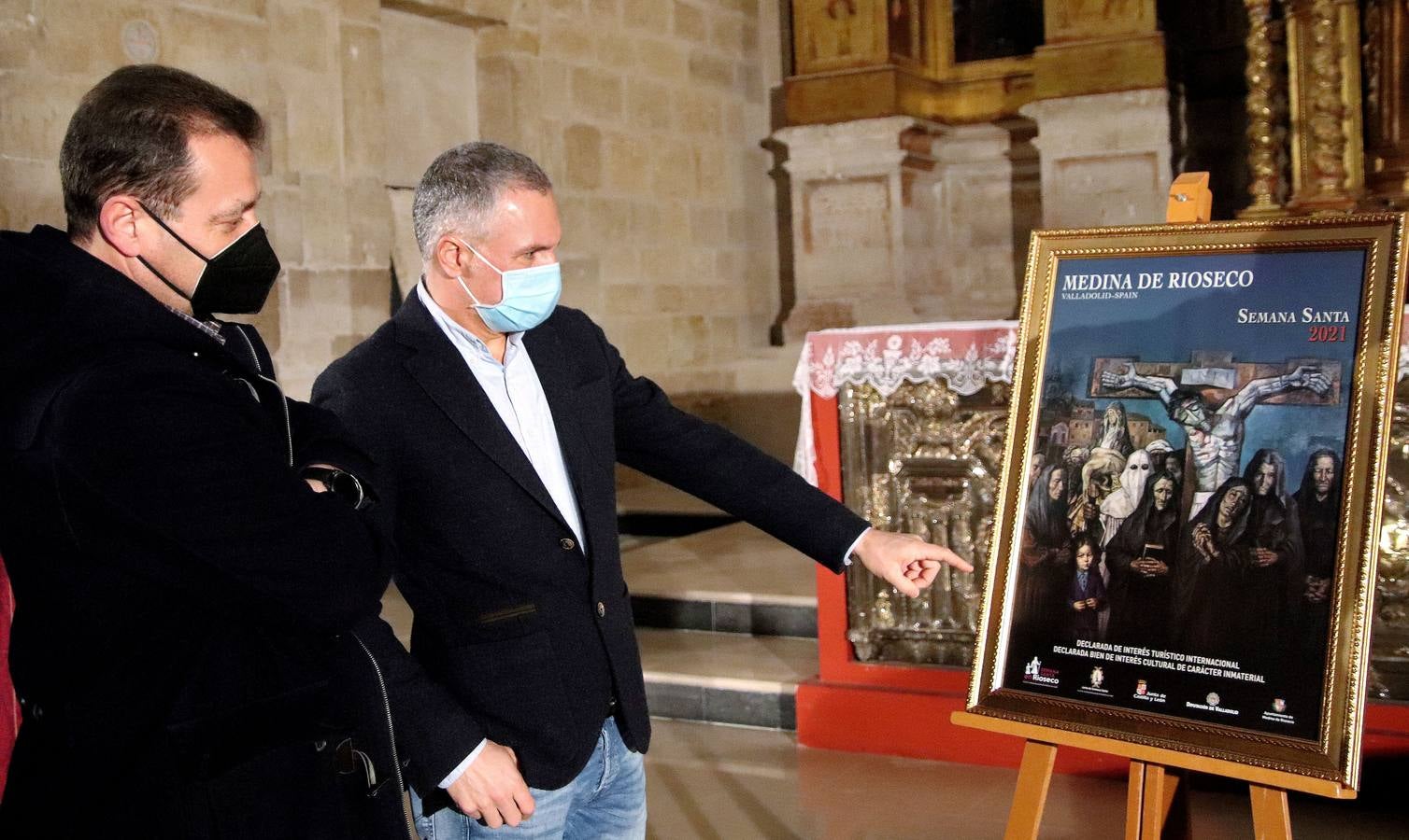 Fotos: Presentación del cartel de la Semana Santa de Medina de Rioseco