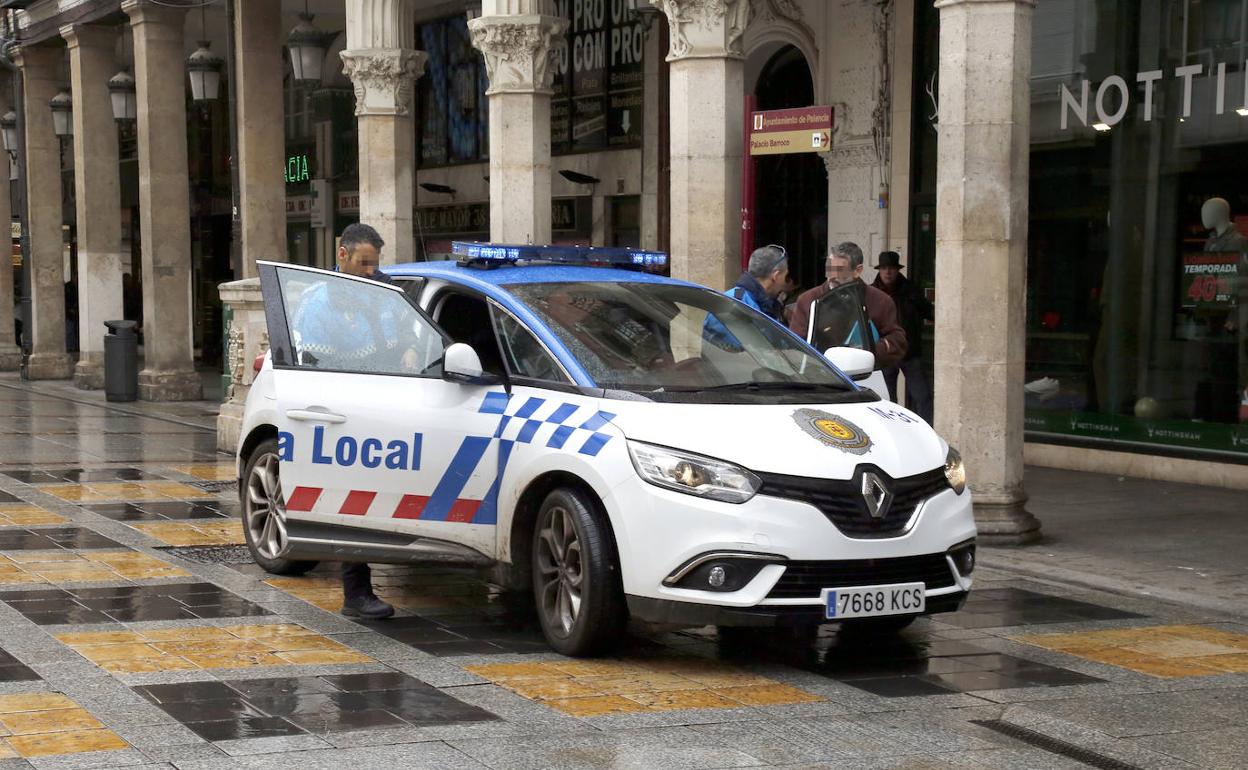 Localizado un coche aparcado en Palencia que mostraba cartuchería de alto calibre 
