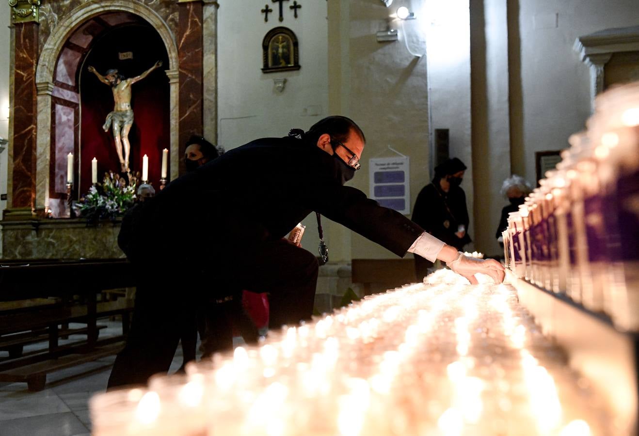 Fotos: Besapié al Nazareno en la Iglesia de Jesús de Valladolid