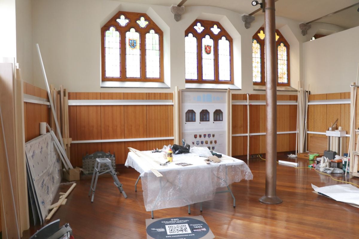 Obras en el Museo Casa Botines