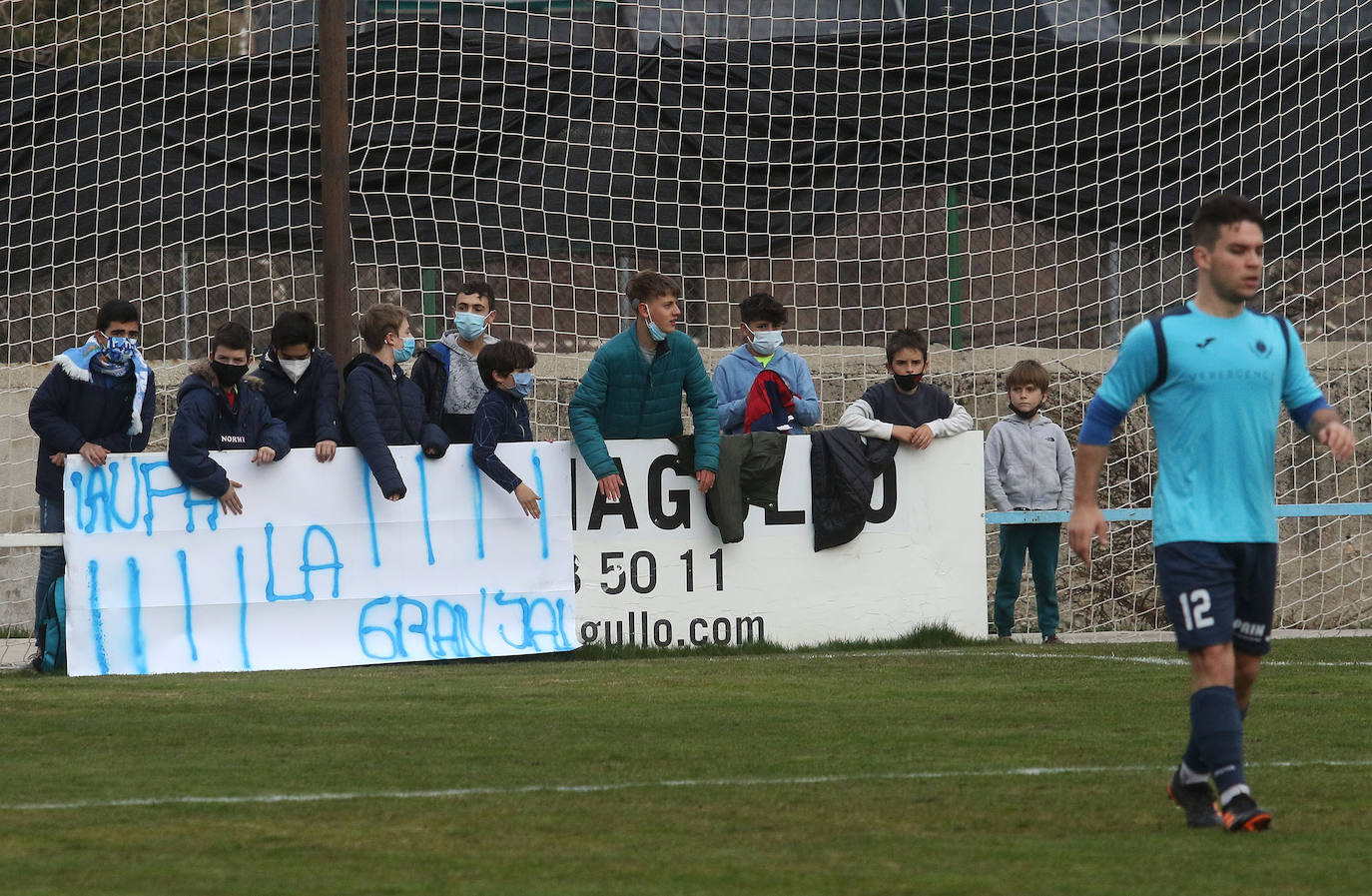 Partido entre el CD La Granja y el Ávila 