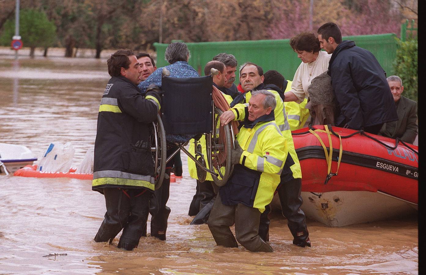 Fotos: El día que el Pisuerga disparó las alarmas en Valladolid