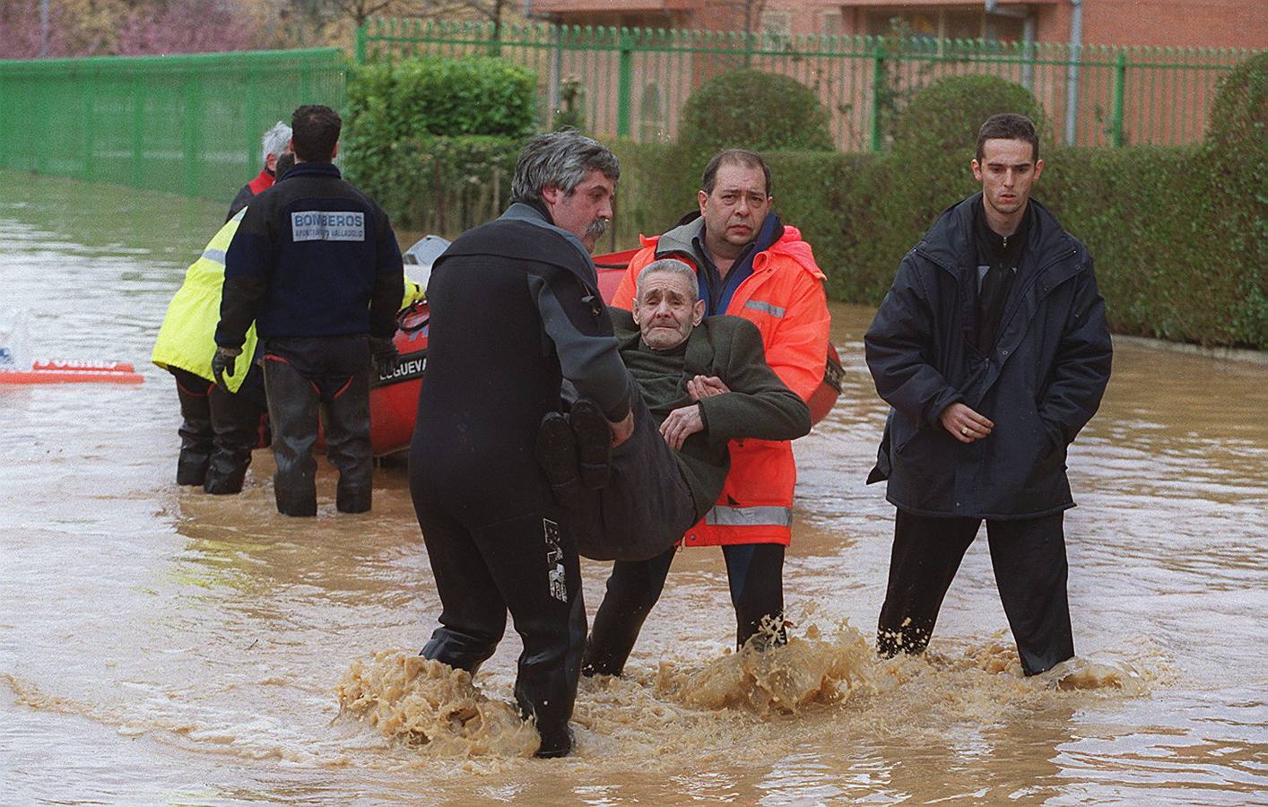 Fotos: El día que el Pisuerga disparó las alarmas en Valladolid