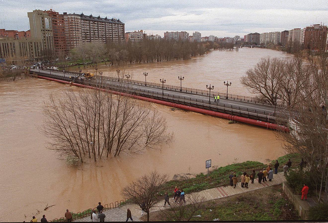 Fotos: El día que el Pisuerga disparó las alarmas en Valladolid