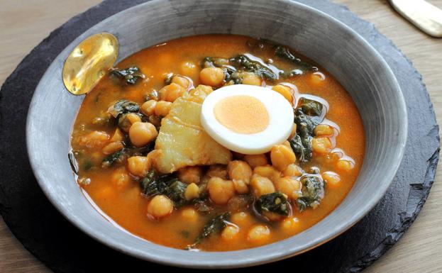 La receta del día: potaje de garbanzos para un viernes de Cuaresma