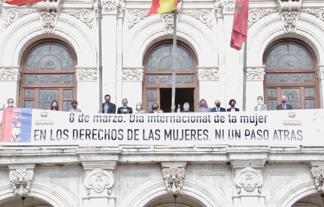 Fotos: Celebración del Día de la Mujer en el Ayuntamiento de Valladolid