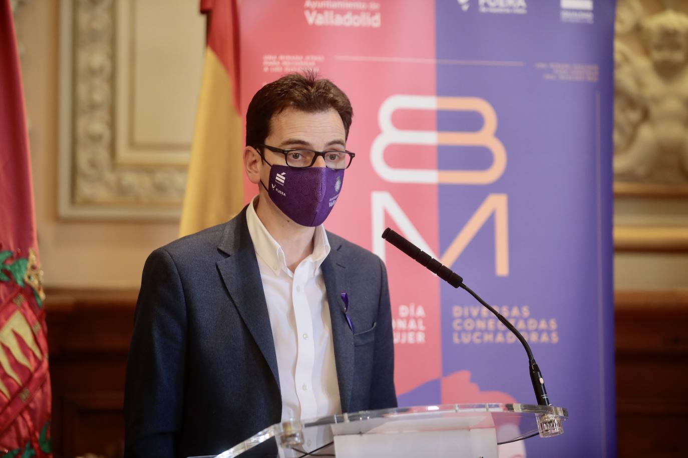 Fotos: Celebración del Día de la Mujer en el Ayuntamiento de Valladolid