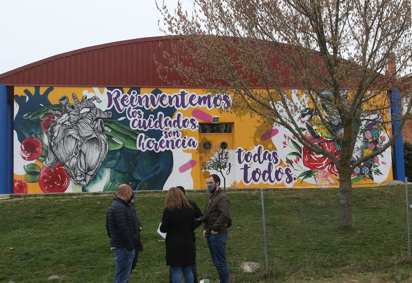 Diversas actividades durante la celebración del 8-M en Segovia. ANTONIO DE TORRE Y ÓSCAR COSTA
