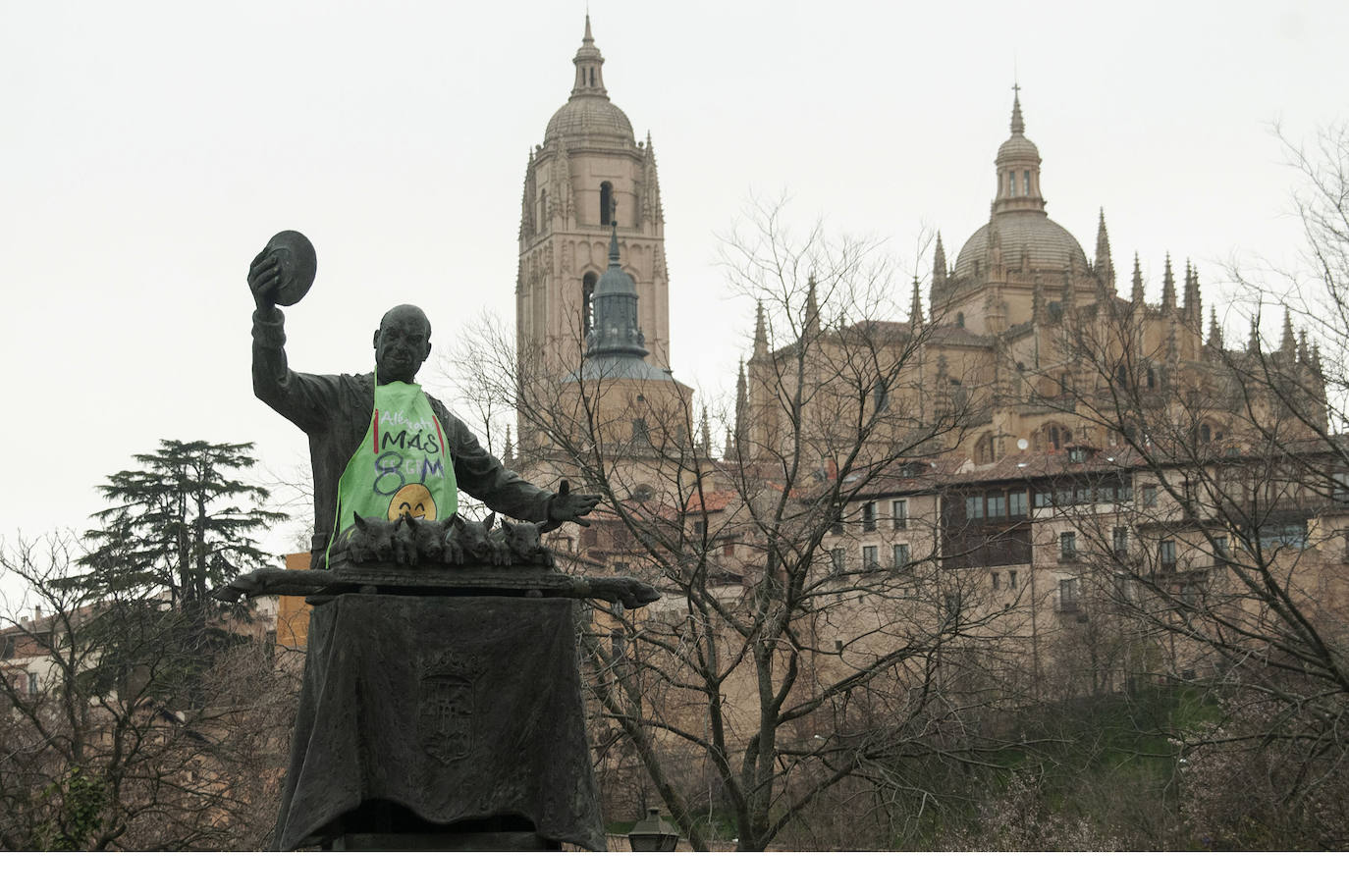 Diversas actividades durante la celebración del 8-M en Segovia. ANTONIO DE TORRE Y ÓSCAR COSTA