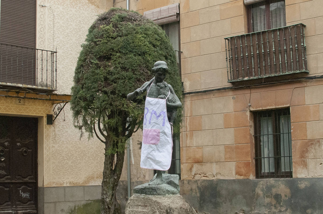 Diversas actividades durante la celebración del 8-M en Segovia. ANTONIO DE TORRE Y ÓSCAR COSTA
