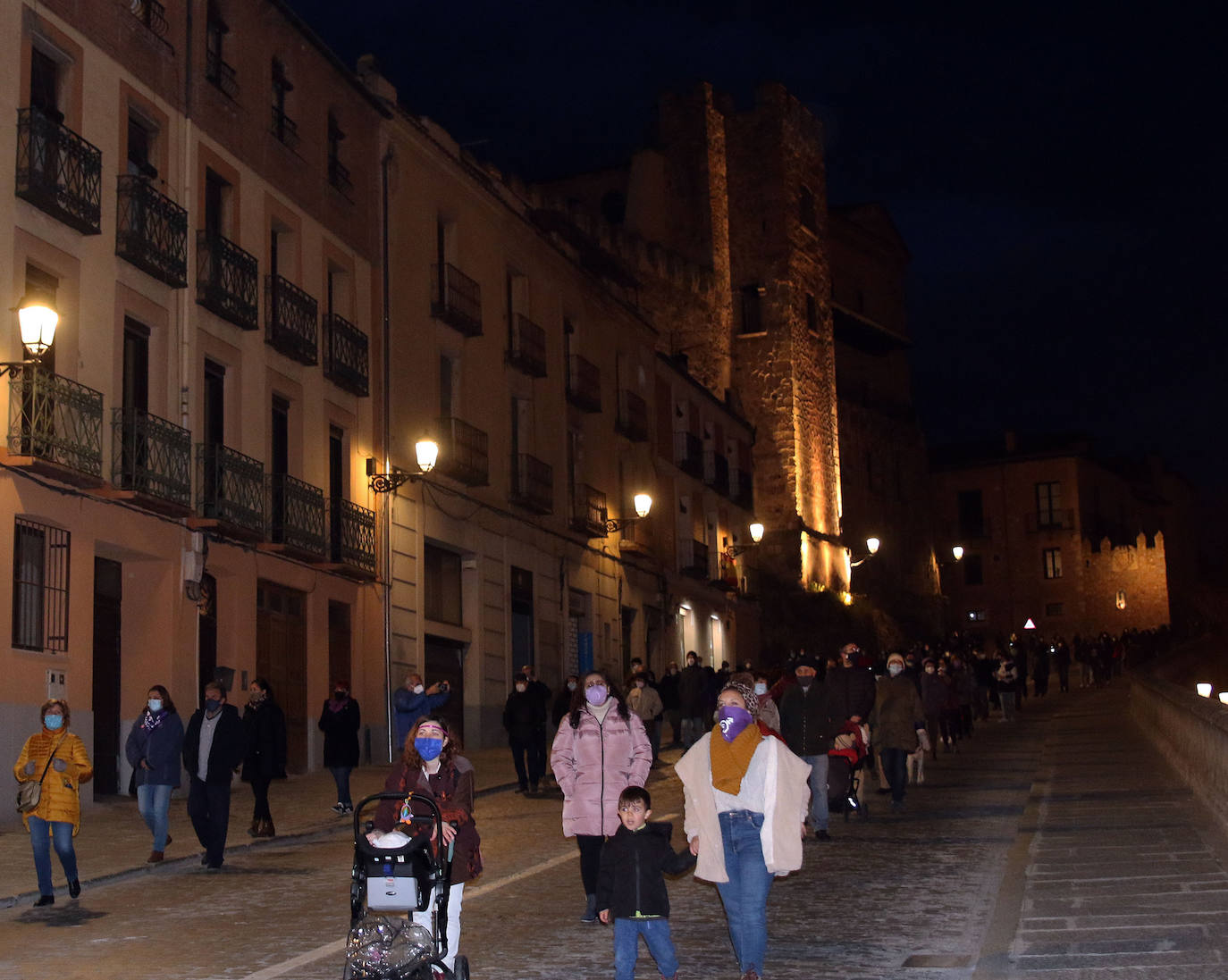Manifestación del 8 de marzo en Segovia.