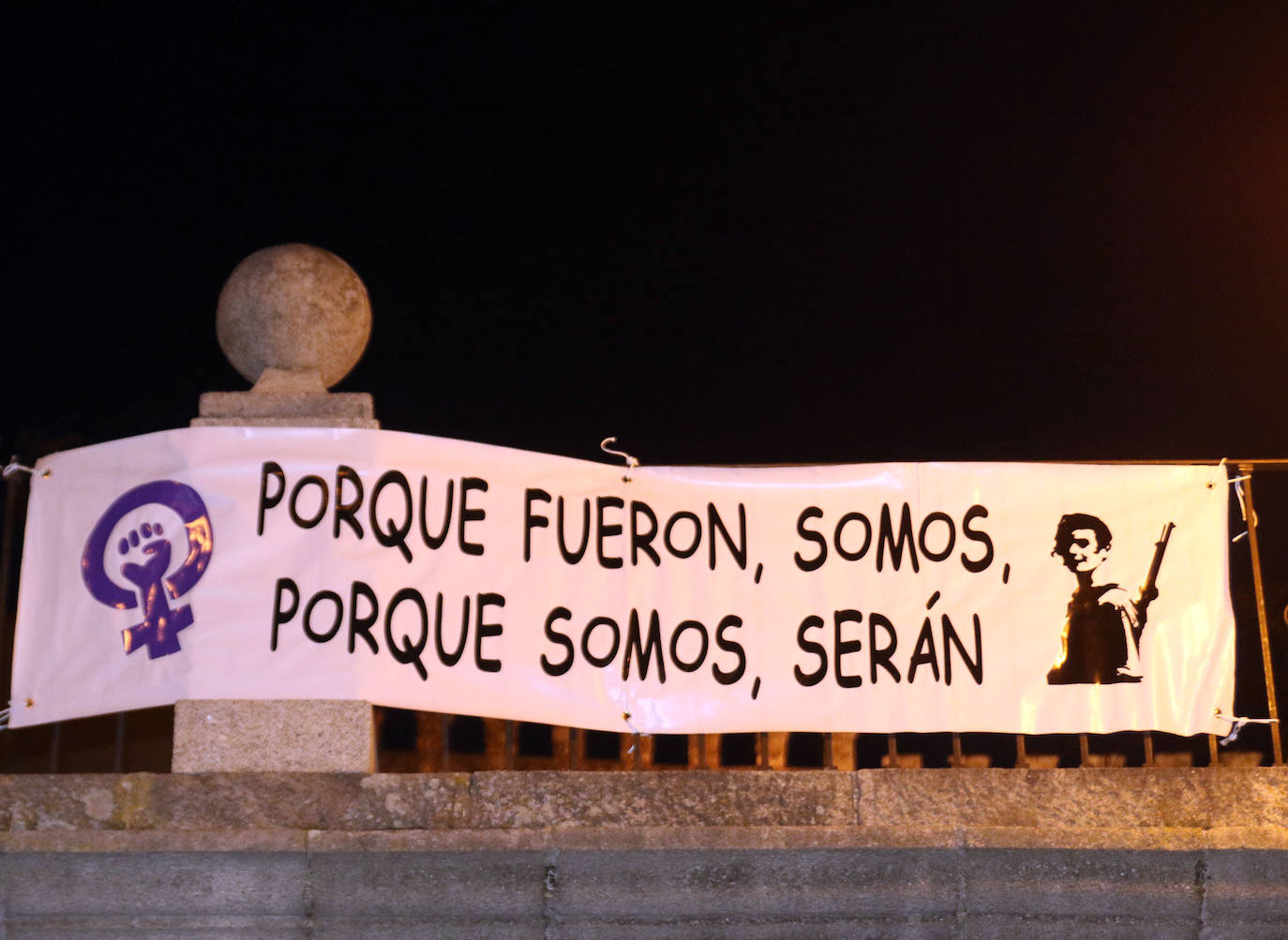 Manifestación del 8 de marzo en Segovia.