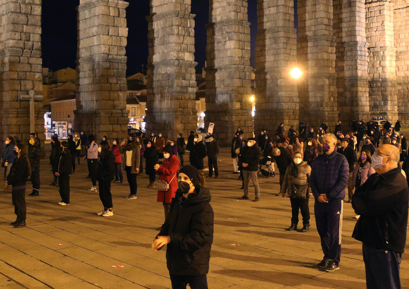 Manifestación del 8 de marzo en Segovia.