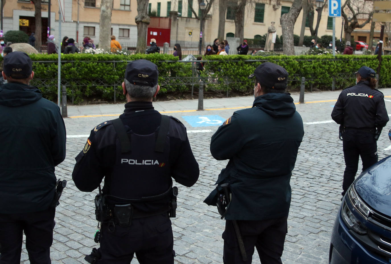 Manifestación del 8 de marzo en Segovia.