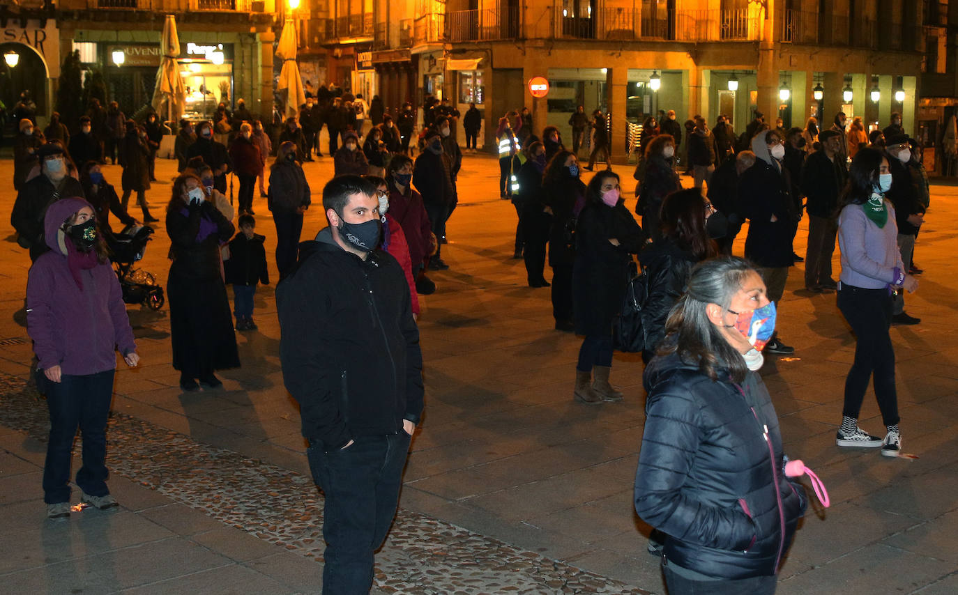 Manifestación del 8 de marzo en Segovia.