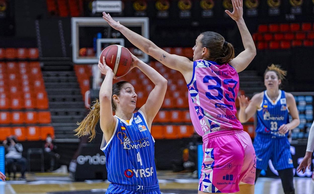 Leo Rodríguez, del CB Avenida, en el quinteto ideal de la Copa de la Reina