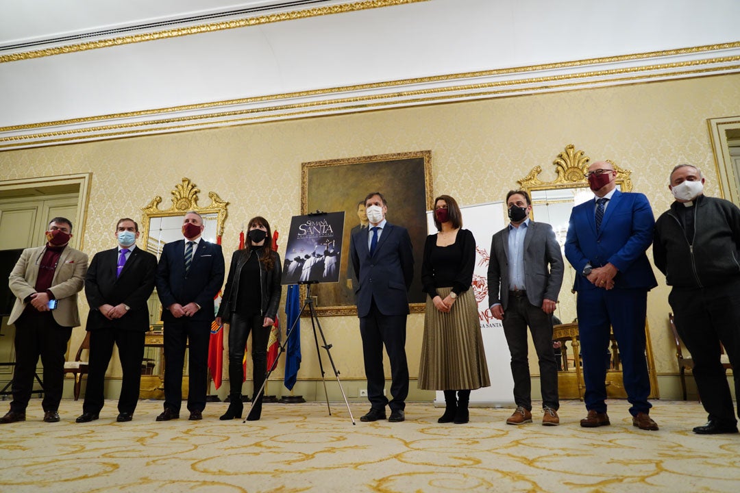 Acto de presentación del cartel anunciador de la Semana Santa de Salamanca