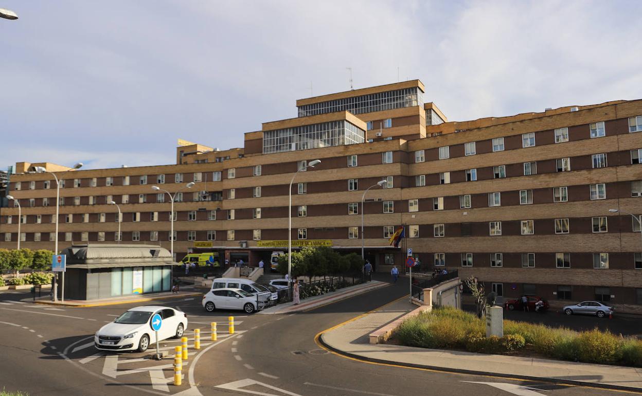 Imagen del Hospital Clínico de Salamanca. 