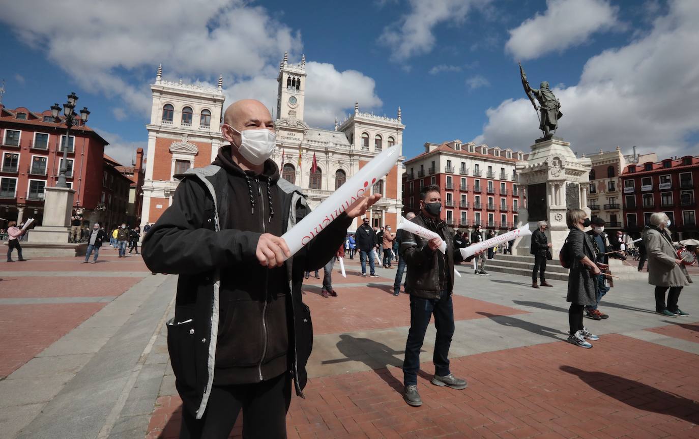 Fotos: El sector de la cultura de Castilla y León reivindica protocolos para retomar su actividad