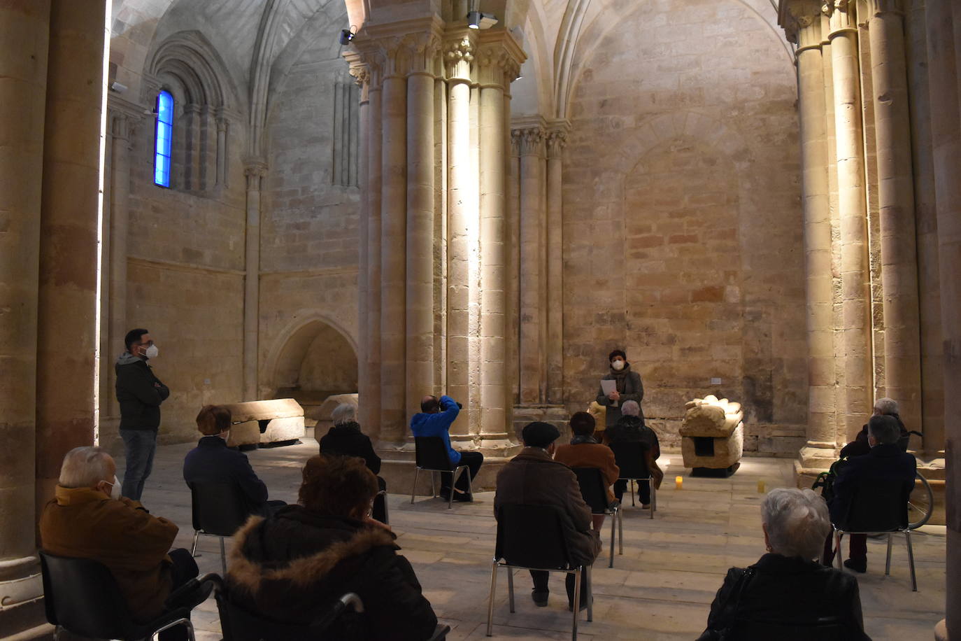 Fotos: Visita teatralizada al monasterio Santa María la Real