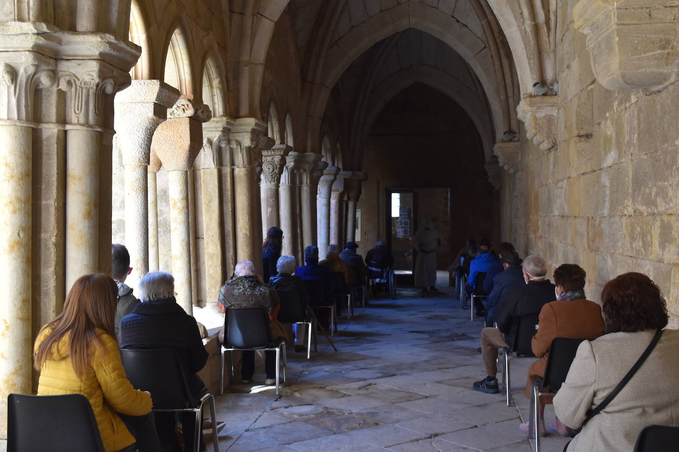 Fotos: Visita teatralizada al monasterio Santa María la Real