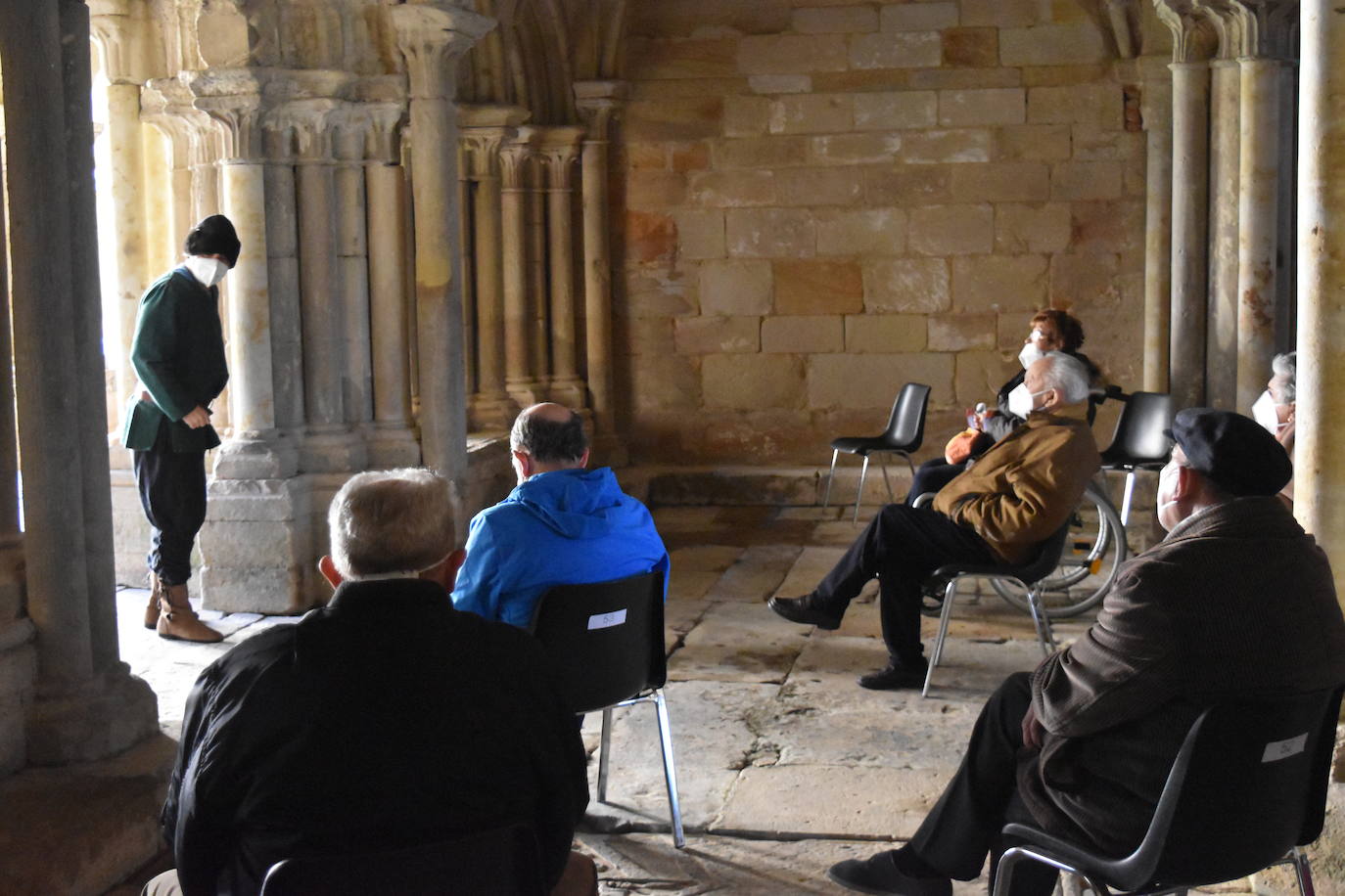 Fotos: Visita teatralizada al monasterio Santa María la Real