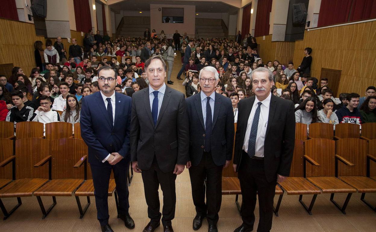 Meritxell Batet y Luis Fuentes abren telemáticamente la V Semana de Formación del colegio San Agustín
