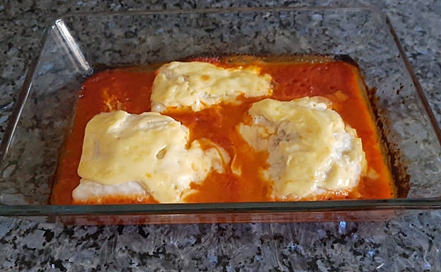 Imagen principal - Recetario Degusta: Merluza al horno gratinada
