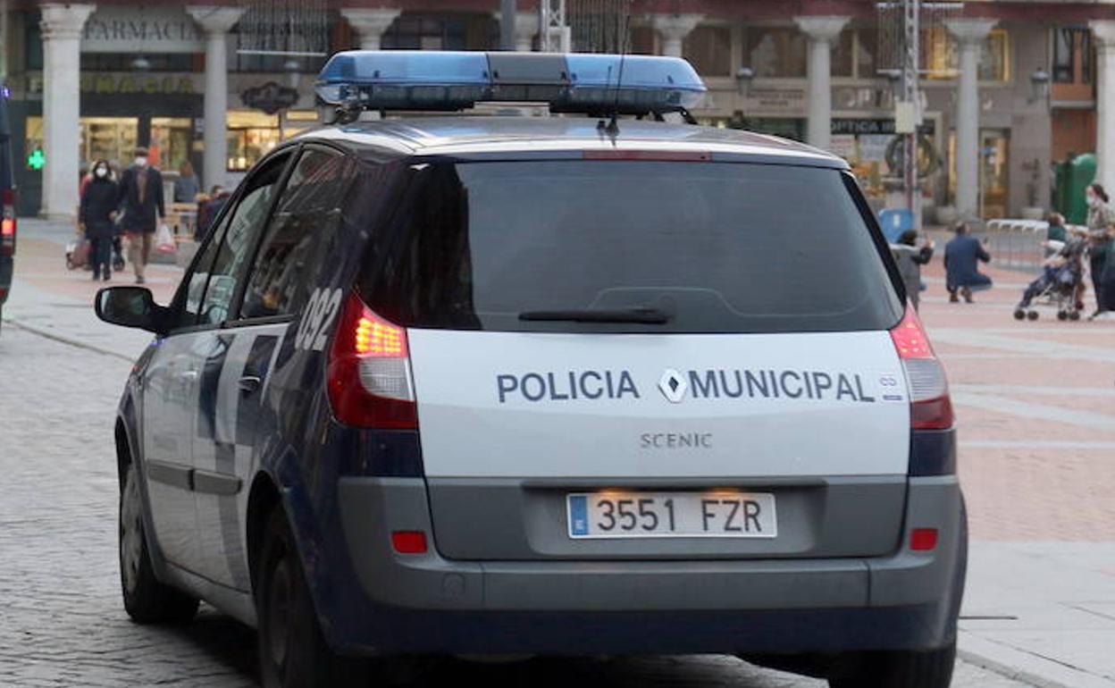 Un coche de la Polícia Municipal.